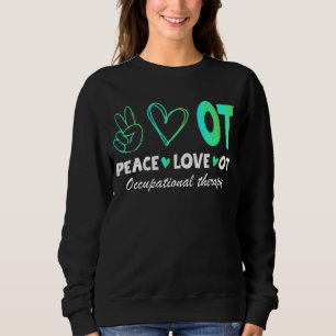 Sudadera Paz Amor A Terapia Ocupacional Assis