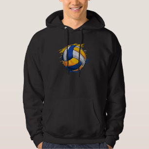 Sudadera Paz - Amor - Amantes del voleibol jugadores de Net