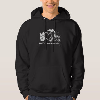 Sudadera Paz Amor Crucero Vacaciones Crucero Barco