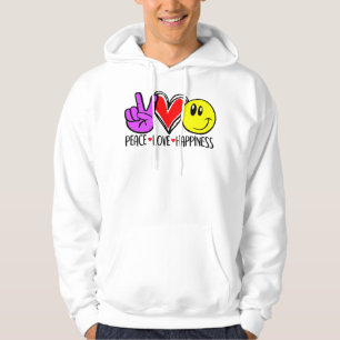 Sudadera Paz Amor Felicidad Positividad
