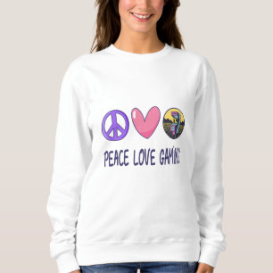 Sudadera Paz Amor Juegos