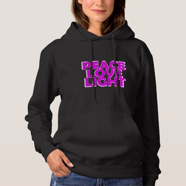 Sudadera Paz Amor Ligera Yoga (Anverso)