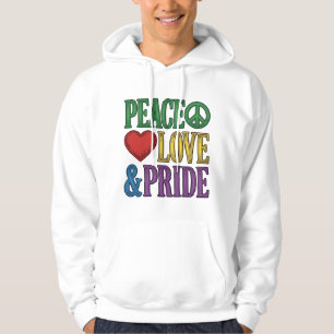 Sudadera Paz Amor Orgullo Grabado Vintage Diseño Vectorial_