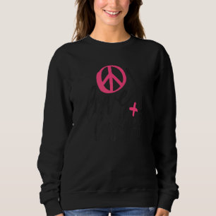 Sudadera Paz Amor Pestañas Artista de Maquillaje Salón de B