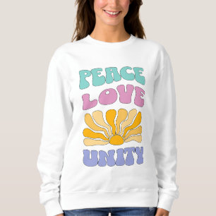 Sudadera Paz Amor Unidad