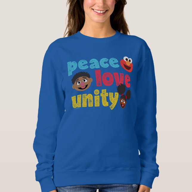 Sudadera Paz Amor Unidad (Anverso)
