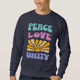 Sudadera Paz Amor Unidad