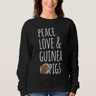 Sudadera Paz Amor y Cuyes