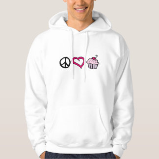 Sudadera ¡Paz, amor y pasteles!