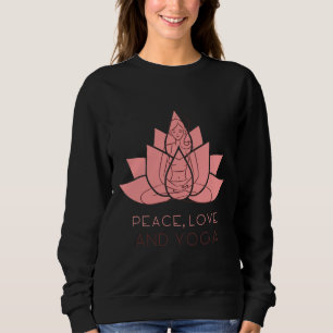 Sudadera Paz Amor Y Yoga Yoga Yoga Asana Namaste Yoga Life 