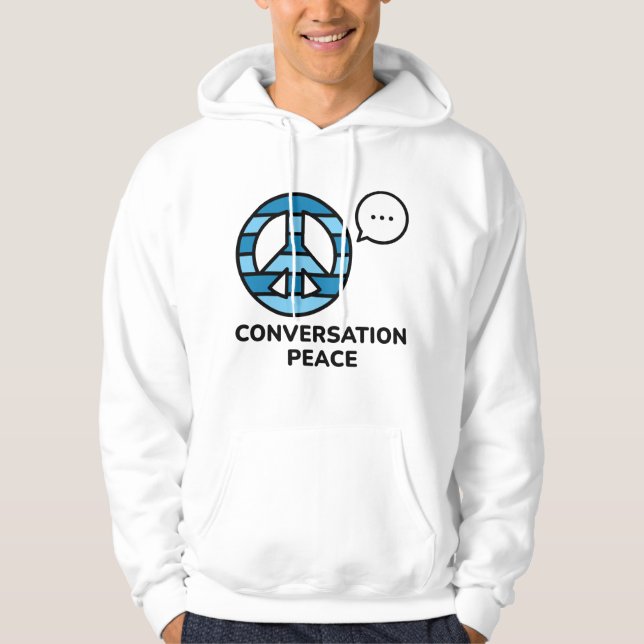 Sudadera Paz de conversación (Anverso)