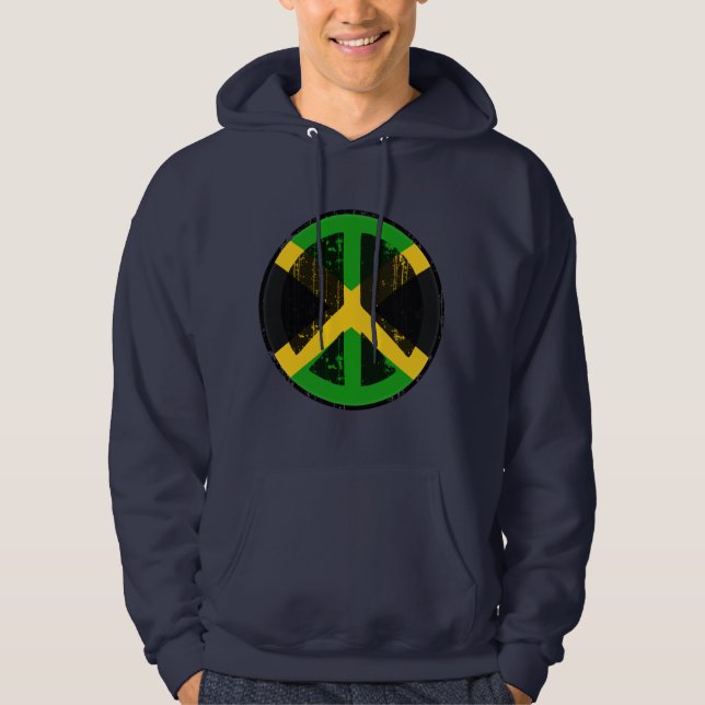 Sudadera Paz en Jamaica (Anverso)