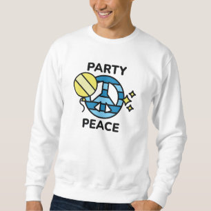 Sudadera Paz en la fiesta