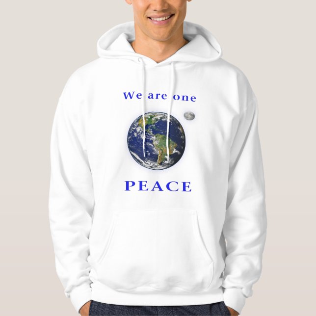 Sudadera Paz en la Tierra (Anverso)