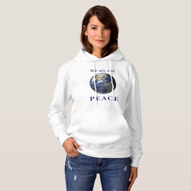 Sudadera Paz en la Tierra (Anverso completo)