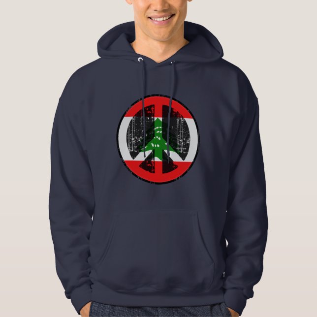 Sudadera Paz en Líbano (Anverso)