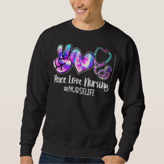 Sudadera Paz Enfermería Amor Enfermería Vida Para Enfermera