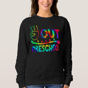 Sudadera Paz Fuera Preescolar Feliz Último Día De Escuela T