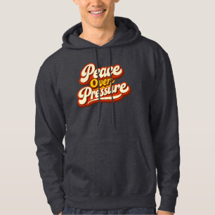 Sudadera Paz sobre Presión Retro70s Salud Mental 