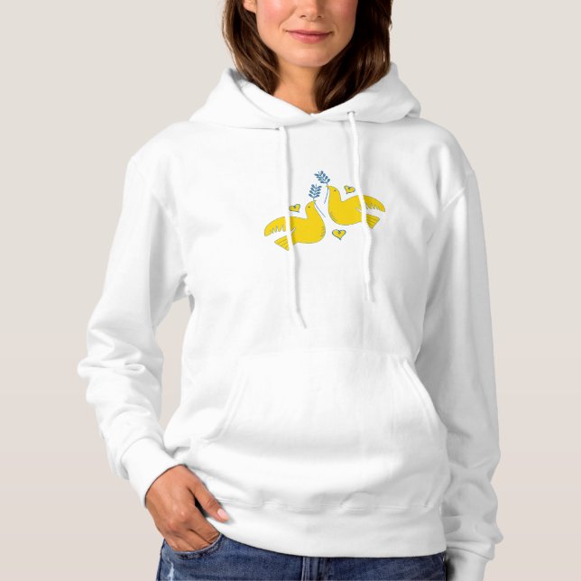 Sudadera Paz y amor (Anverso)