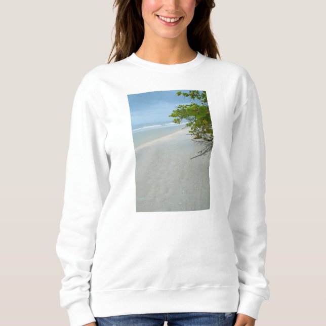 Sudadera Paz y tranquilidad en la isla de Sanibel (Anverso)