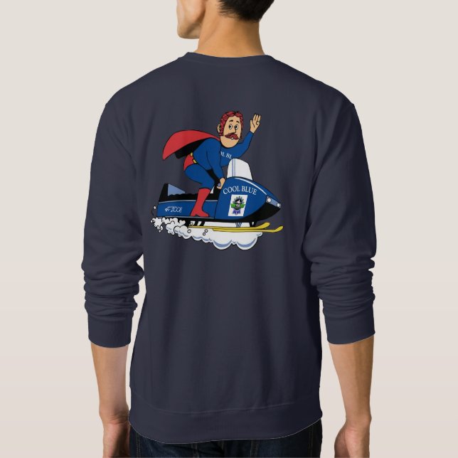 Sudadera PBR Snowmbile Guy TEAM T-Shirt (Reverso)