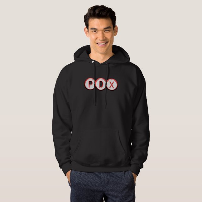 Sudadera PDX de Portland (Anverso completo)