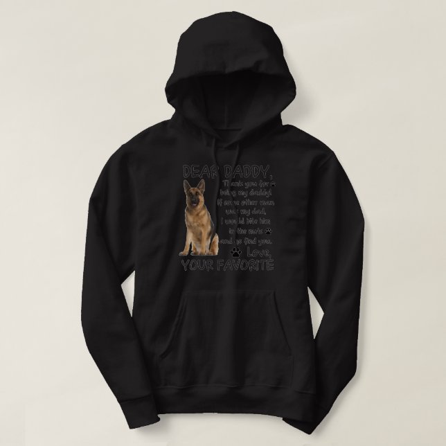 Sudadera Pe dog German Shepherd lovers fahers day 2022 (Diseño del anverso)