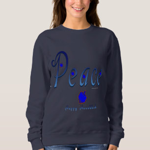Sudadera Peace Hanukkah Ladies Sweshirt