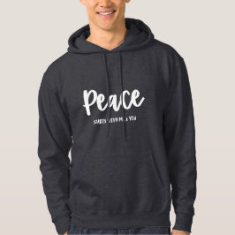 SUDADERA PEACE HOODIE