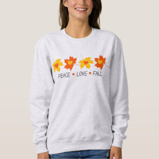 Sudadera Peace Love Fall Cosy Sweet