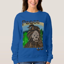 Sudadera Peace Out Bigfoot Sasquatch