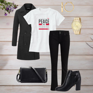 Sudadera Peace Over Pressure Motivational Quote Design