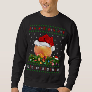 Sudadera Peach Lover Xmas Santa Hat Peach Navidades