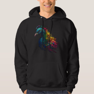 Sudadera Peacock Lover Artwork Animal Motif Peacock