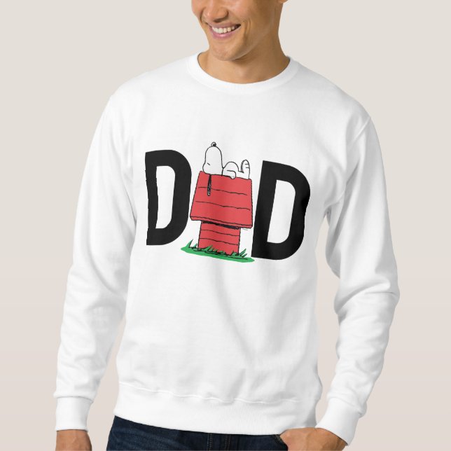 Sudadera Peanus Snoopy Dog House | Soy el papá (Anverso)