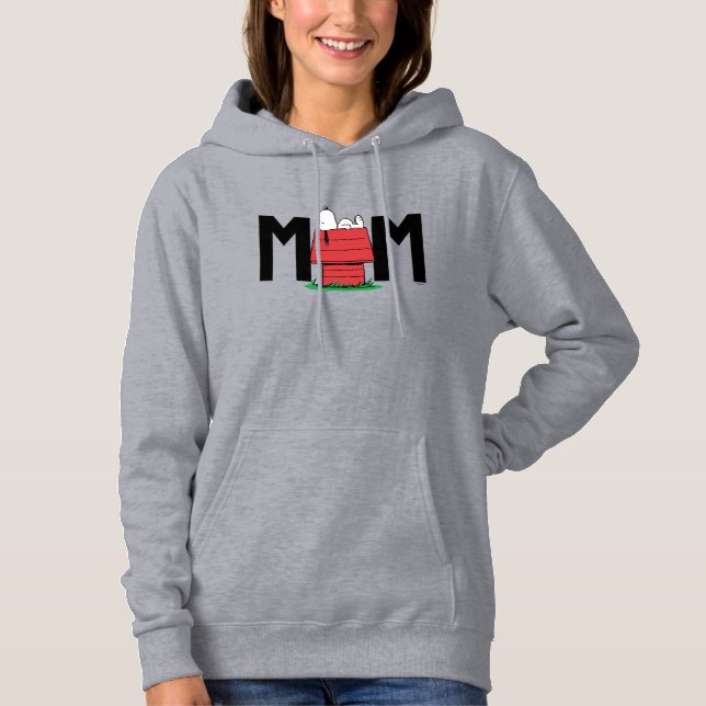 Sudadera Peanus Snoopy Dog House | Soy la mamá (Anverso)