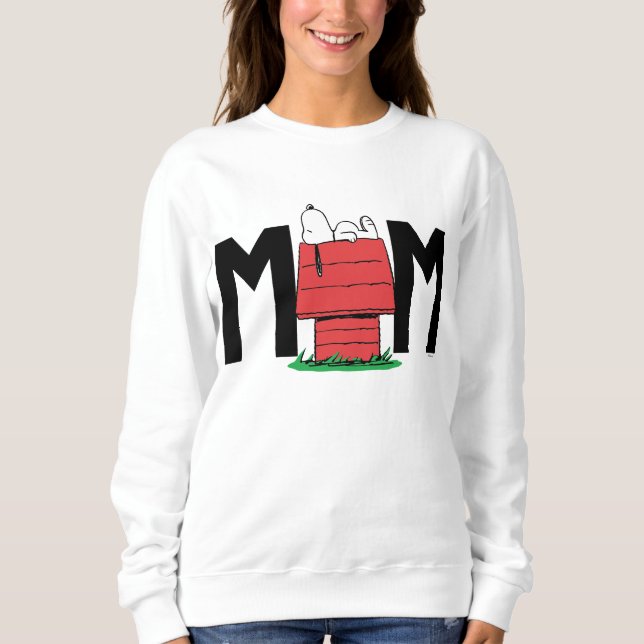 Sudadera Peanus Snoopy Dog House | Soy la mamá (Anverso)