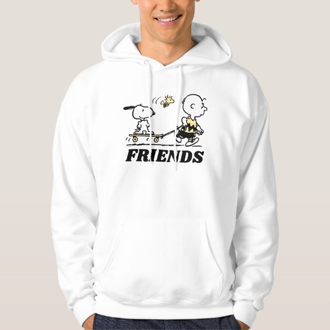 Sudadera PEANUTS | Alojamiento en patinaje para amigos (Anverso)