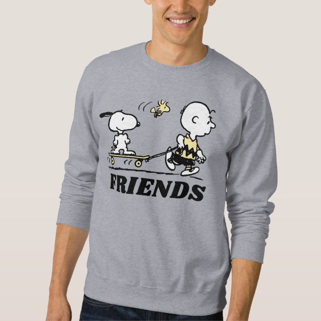 Sudadera PEANUTS | Alojamiento en patinaje para amigos (Anverso)