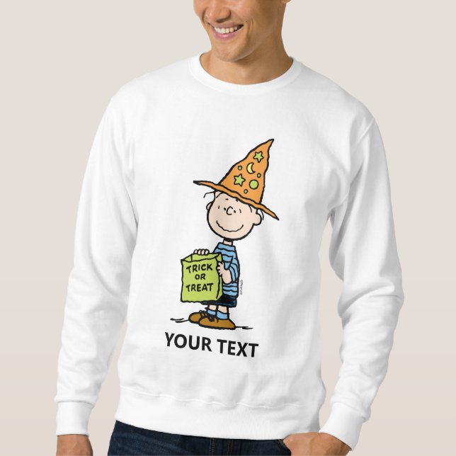 Sudadera Peanuts Linus Mago Truco o Trato (Anverso)