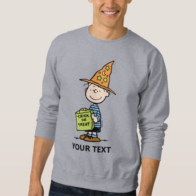 Sudadera Peanuts Linus Mago Truco o Trato (Anverso)