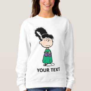 Sudadera Peanuts Lucy Novia de Frankenstein Halloween