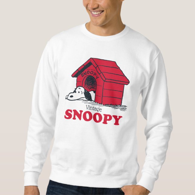 Sudadera PEANUTS | Snoopia Entonces Y Ahora (Anverso)