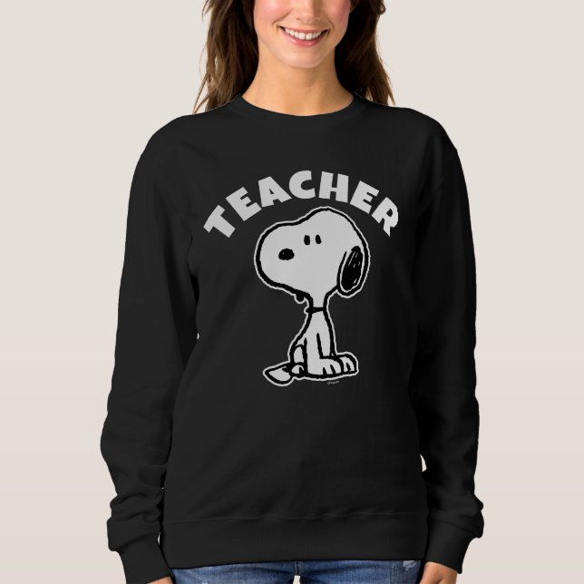 Sudadera Peanuts | Snoopy Turns Teacher (Anverso)