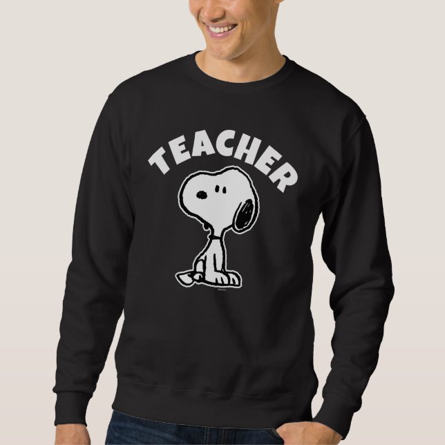 Sudadera Peanuts | Snoopy Turns Teacher (Anverso)