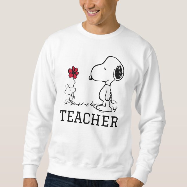 Sudadera PEANUTS | Snoopy & Woodstock Teacher (Anverso)