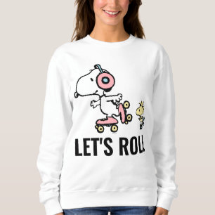 Sudadera PEANUTS Snoopy & Woodstock Vamos a correr