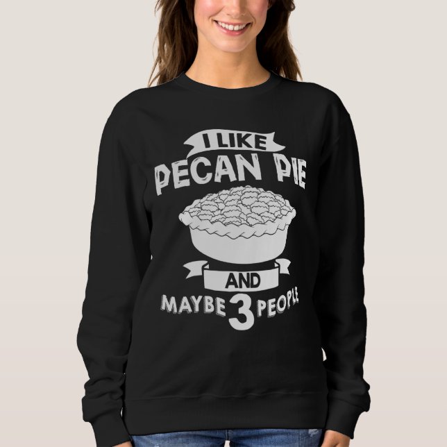 Sudadera Pecan Pie Mini Bares Llenando Cookies Vegan (Anverso)