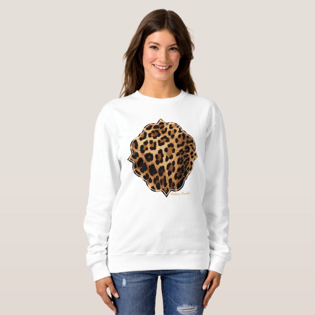Sudadera Pecas Felinas (Anverso completo)